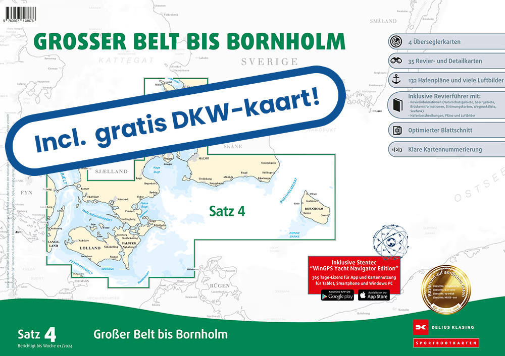 DK4 Großer Belt bis Bornholm