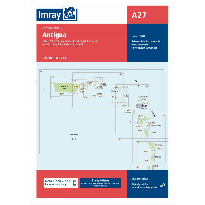 Imray A27 - Antigua