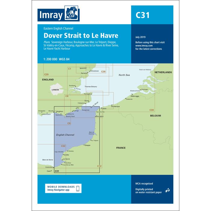 Imray C31 - Dover Strait to Le Havre
