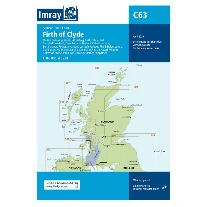Imray C63 - Firth of Clyde