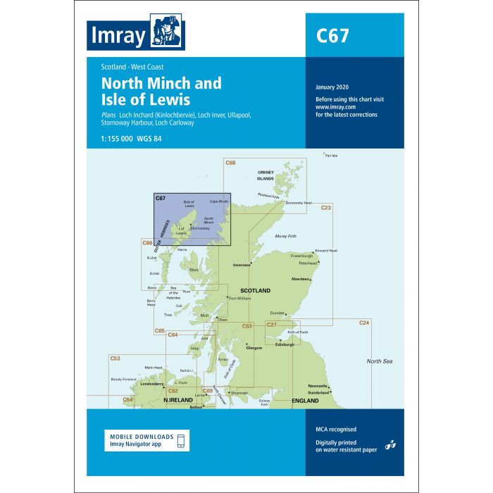 Imray C67 - North Minch & Isle of Lewis
