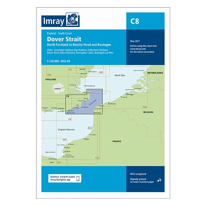 Imray C8 - Dover Strait