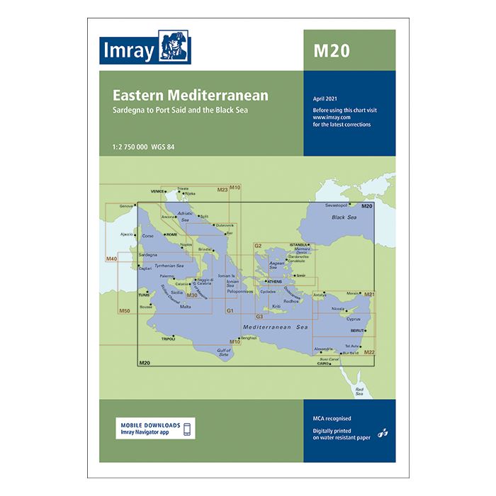 Imray M20 - Eastern Mediterranean