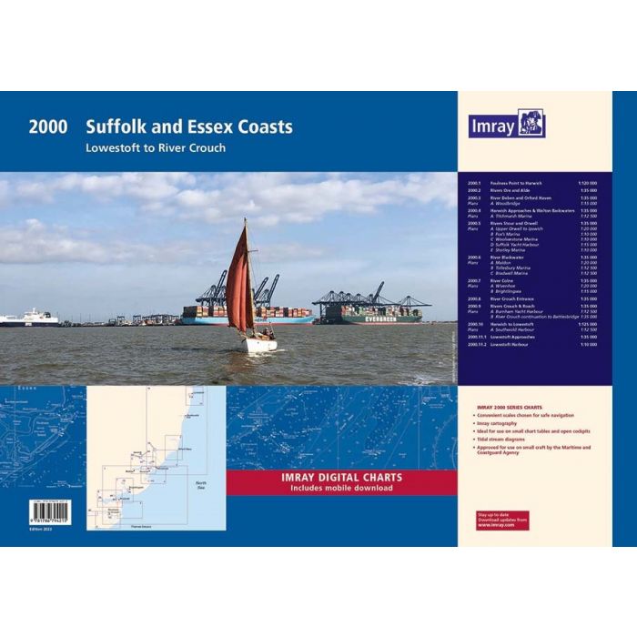 Imray 2000 Suffolk & Essex Coasts pack