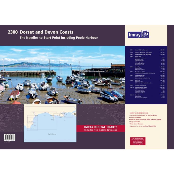 Imray 2300 Devon & Dorset Coasts pack