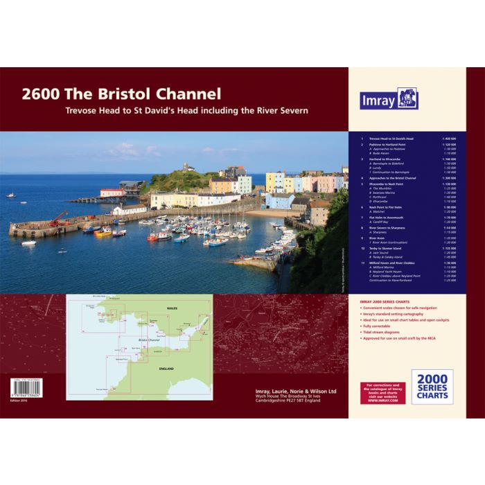 Imray 2600 The Bristol Channel pack