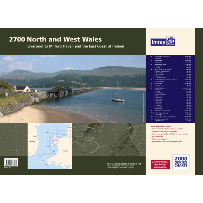 Imray 2700 North & West Waters pack