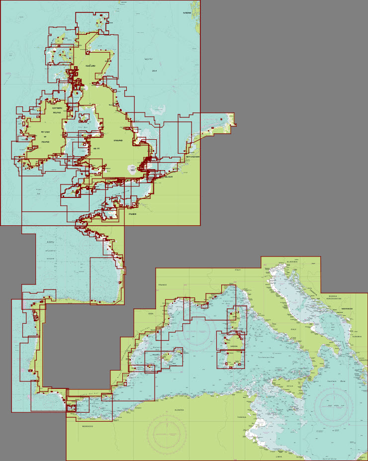 All DKW Imray chart sets now available for WinGPS - Stentec Navigation